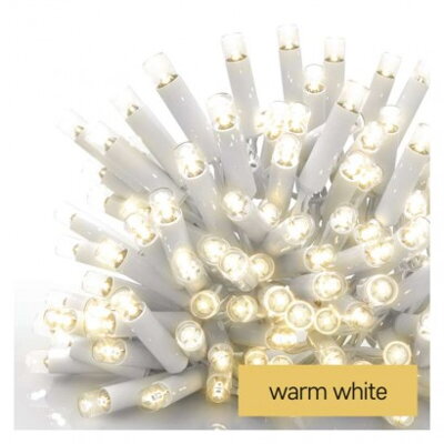 EMOS Lighting Profi LED spojovacia reťaz biela – cencúle, 3 m, vonkajšia, teplá biela