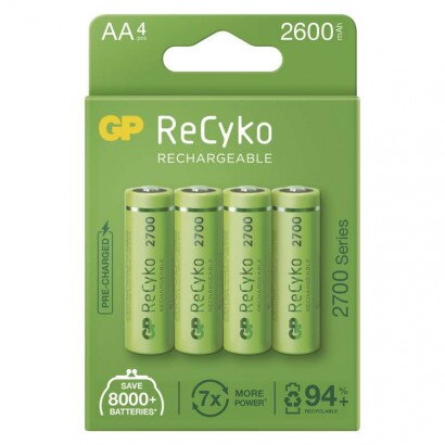 GP Batteries Nabíjacia batéria ReCyko 2700 (AA) 4 ks