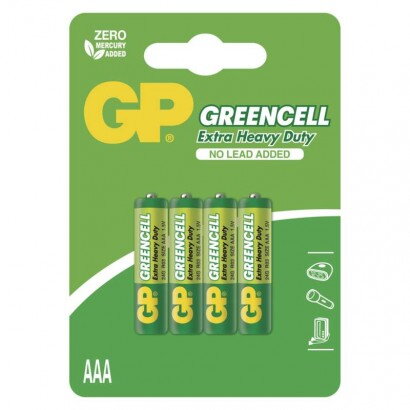 GP Batteries Zinko-chloridová batéria GP Greencell R03 (AAA)