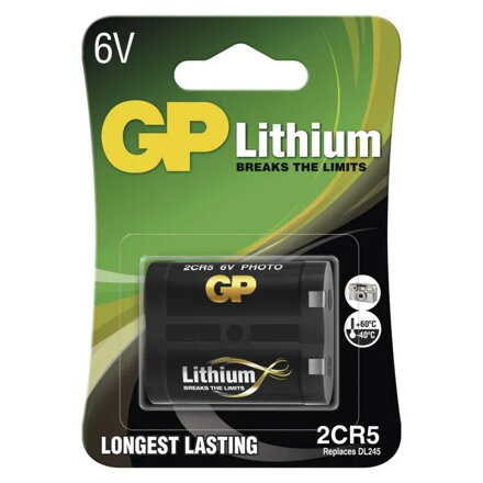 GP Batteries Lítiová batéria 2CR5