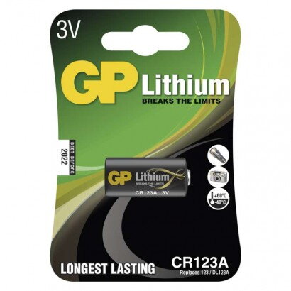 GP Batteries Lítiová batéria CR123A
