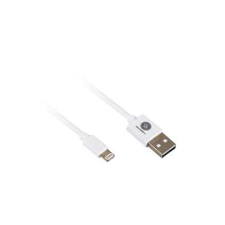 GoGEN USB A/LIGHTNING B, prepojovací kábel, 0,9m