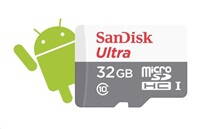 Sandisk SanDisk MicroSDHC karta 32GB Ultra (80MB/s, Class 10 UHS-I, Android)