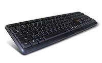 C-TECH C-TECH klávesnice KB-102 USB, slim, black, CZ/SK