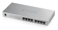 Zyxell Zyxel GS1008HP 8-port Desktop Gigabit PoE Switch, 8x PoE+ GbE, PoE 60W