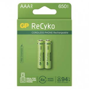GP Batteries Nabíjacia batéria GP ReCyko Cordless (AAA) 2 ks