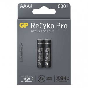 GP Batteries Nabíjacia batéria GP ReCyko Pro Professional (AAA) 2 ks