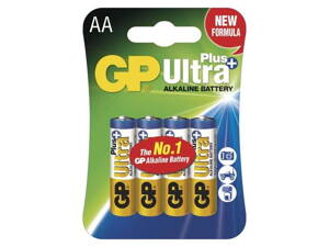 GP Batteries Ultra alkaline R6 4ks fólia