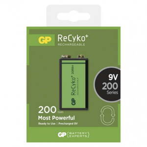 Nabíjacia batéria GP ReCyko+ 200 (9V)