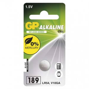 GP Batteries Alkalická gombíková batéria GP LR54 (189F)