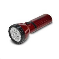 Solight Solight nabíjecí LED svítilna, plug-in, Pb 800mAh, 9x LED, červenočerná