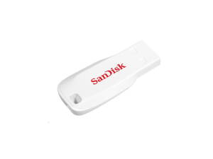 SanDisk Flash Disk 16GB Cruzer Blade, USB 2.0, bílá