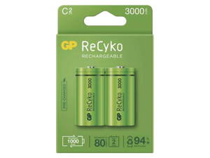 GP Batteries Nabíjacia batéria GP ReCyko 3000 (C) 2 ks