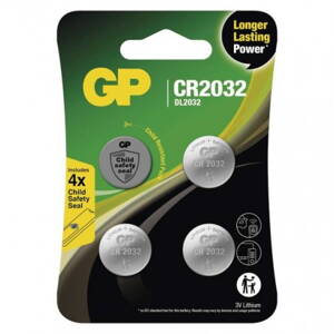 GP Batteries Lítiová gombíková batéria GP CR2032 bal. 4ks