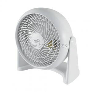 home Stolný / nástenný ventilátor, 23 cm, biela