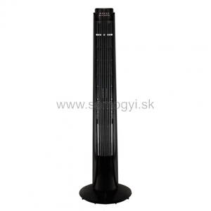 home Stĺpový ventilátor, čierna, 93 cm, 50 W