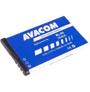 Avacom Náhradná batéria do mobilu Nokia 5530, CK300, E66, 5530, E75, 5730, Li-Ion 3,7V 1120mAh (náhrada BL-4U)