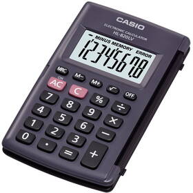 Casio HL 820 LV BK kalkulačka, čierna